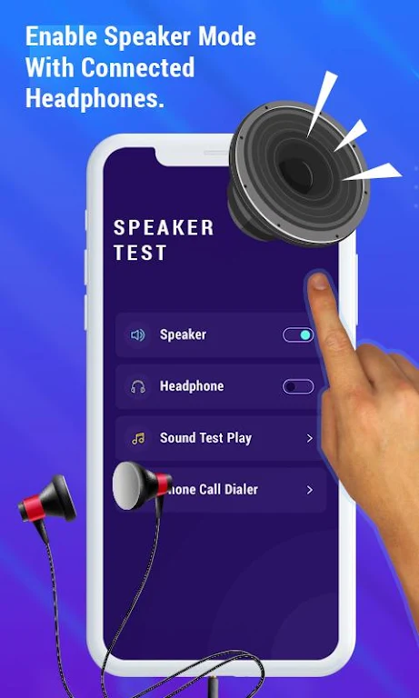 Earphone to Speaker Switcher screenshot 1