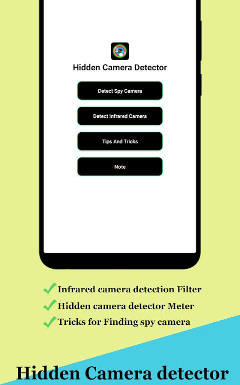 Hidden camera detector - Spy c screenshot 1