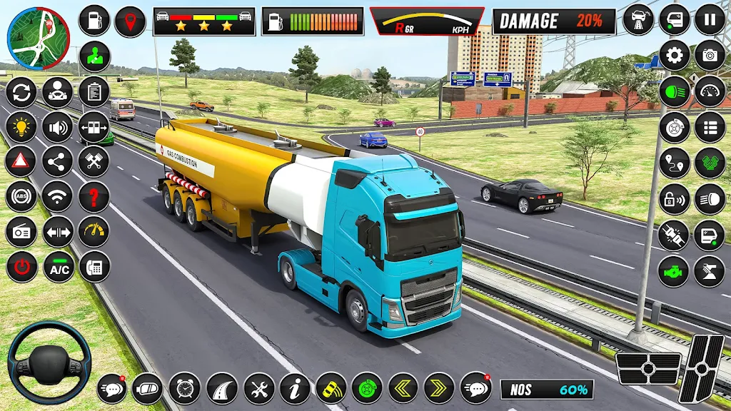 Oil Tanker Euro Truck Games 3D screenshot 2