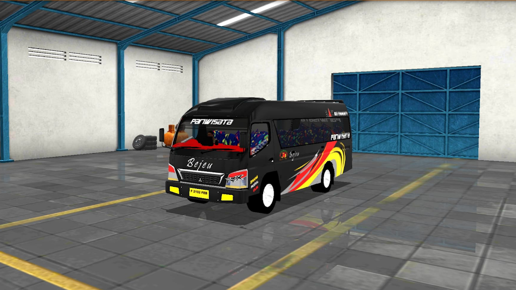 Mini Bus Mod Bussid screenshot 4