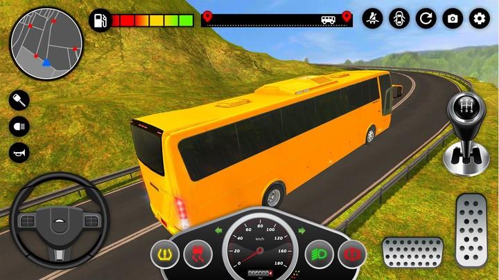 Coach Bus Driving Simulator 3D screenshot 1