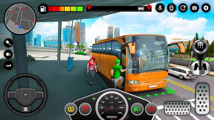 Coach Bus Driving Simulator 3D screenshot 2