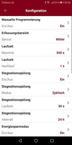 SCHELL SSC Bluetooth screenshot 2