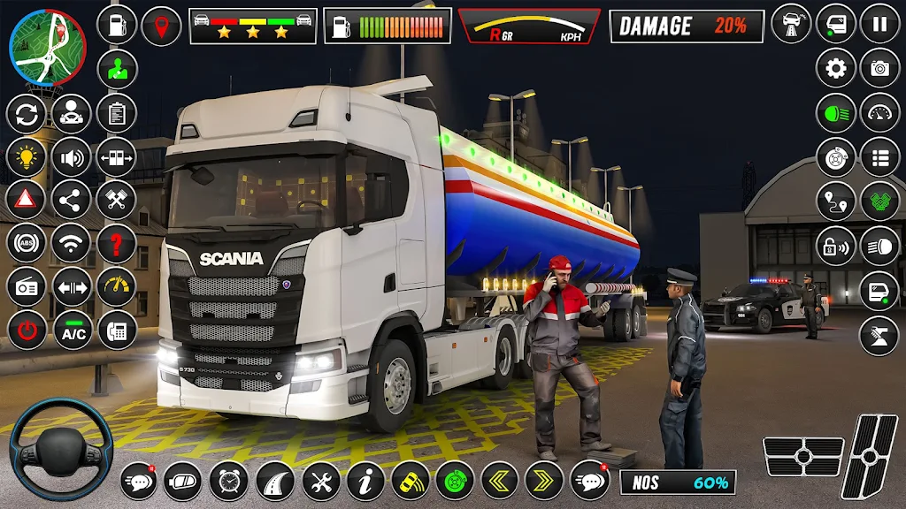 Oil Tanker Euro Truck Games 3D screenshot 3