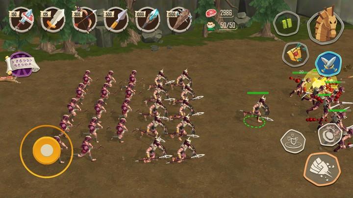 Trojan War: Spartan Warriors screenshot 1