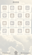 Simple Clouds Theme +HOME screenshot 2