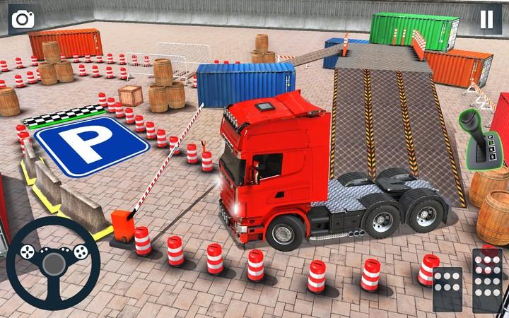 Hard Truck Parking Truck Games screenshot 1