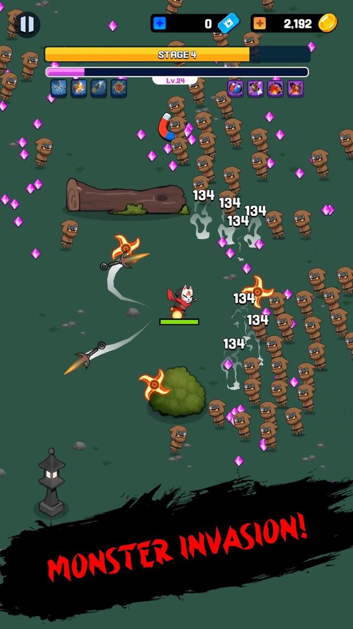 NINJA SURVIVOR.io screenshot 1