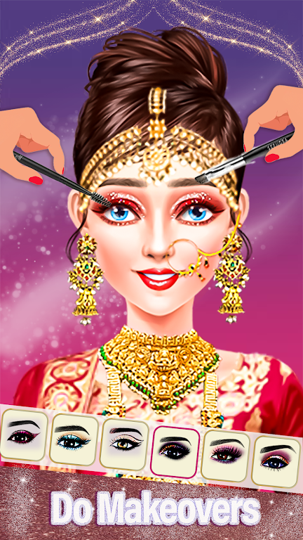 Stylist Wedding Makeup Games screenshot 3