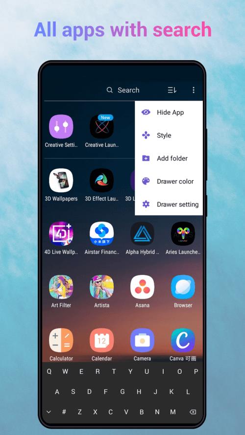 Creative Launcher screenshot 3