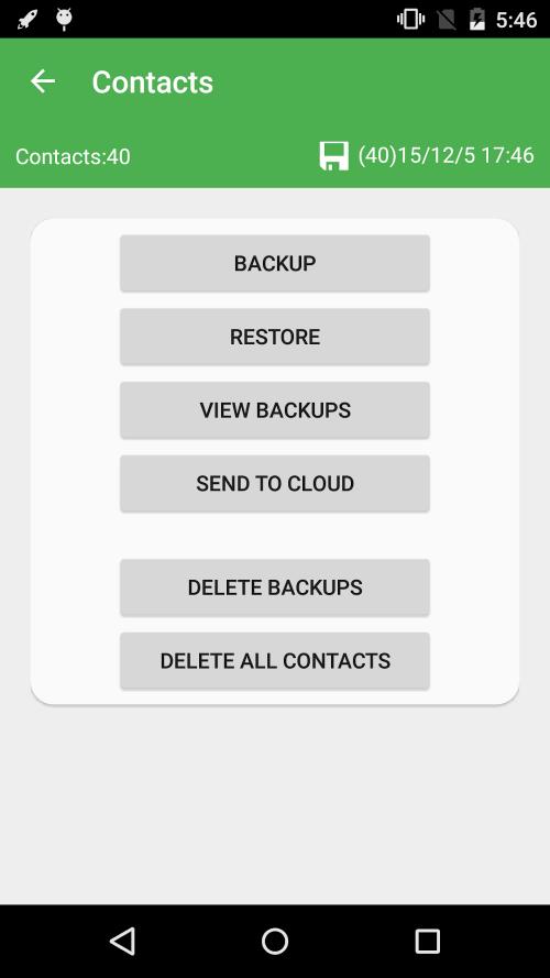 Super Backup & Restore screenshot 1