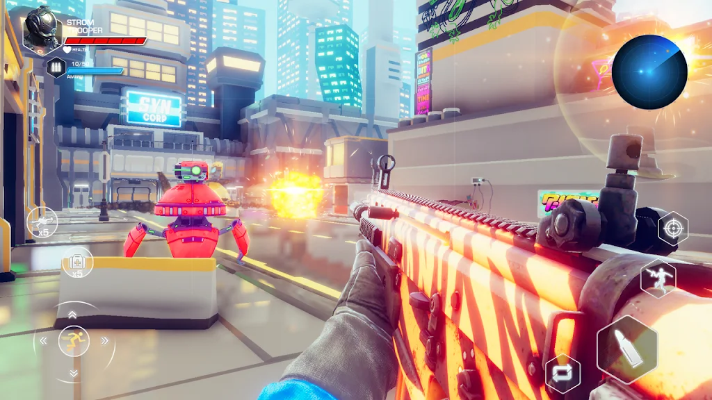 Superhero FPS Shooting Battles screenshot 2