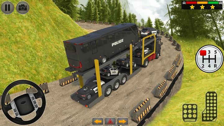 Police Transporter Truck Games screenshot 4