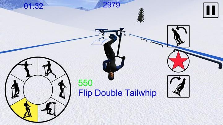 Snowscooter Freestyle Mountain screenshot 1