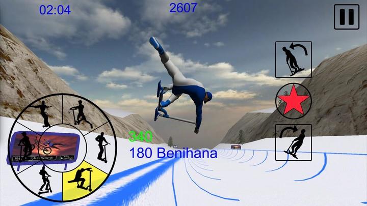 Snowscooter Freestyle Mountain screenshot 3