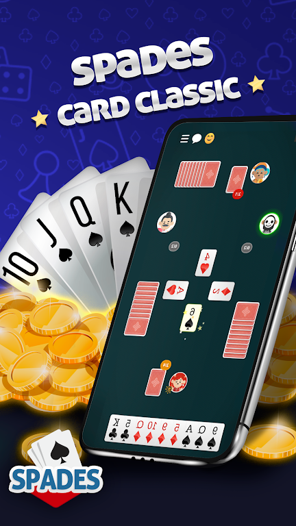 Spades Online - Card Game screenshot 1