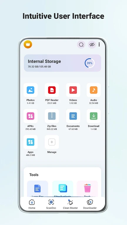 ZX File Manager screenshot 1