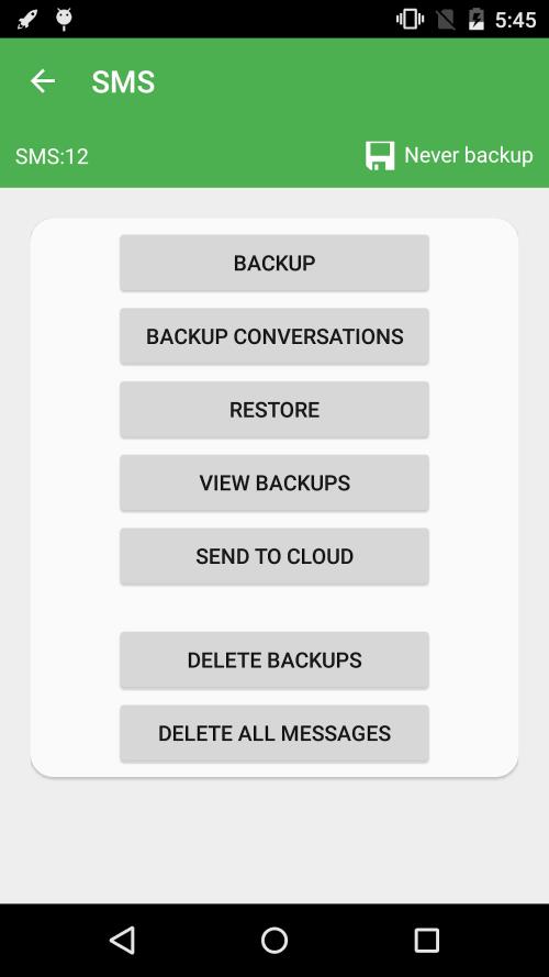 Super Backup & Restore screenshot 2