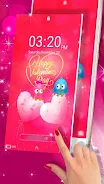 Valentine Day Launcher Theme screenshot 4