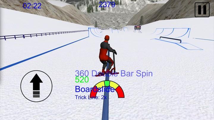 Snowscooter Freestyle Mountain screenshot 2