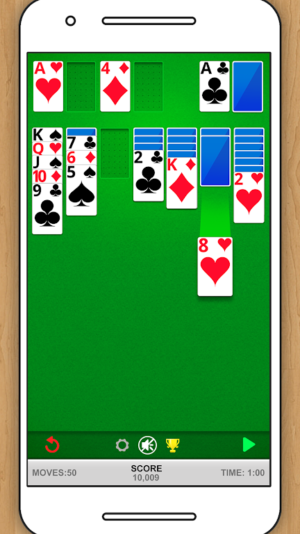 SOLITAIRE CLASSIC CARD GAME screenshot 2