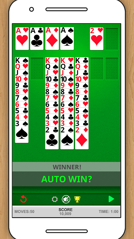 SOLITAIRE CLASSIC CARD GAME screenshot 3