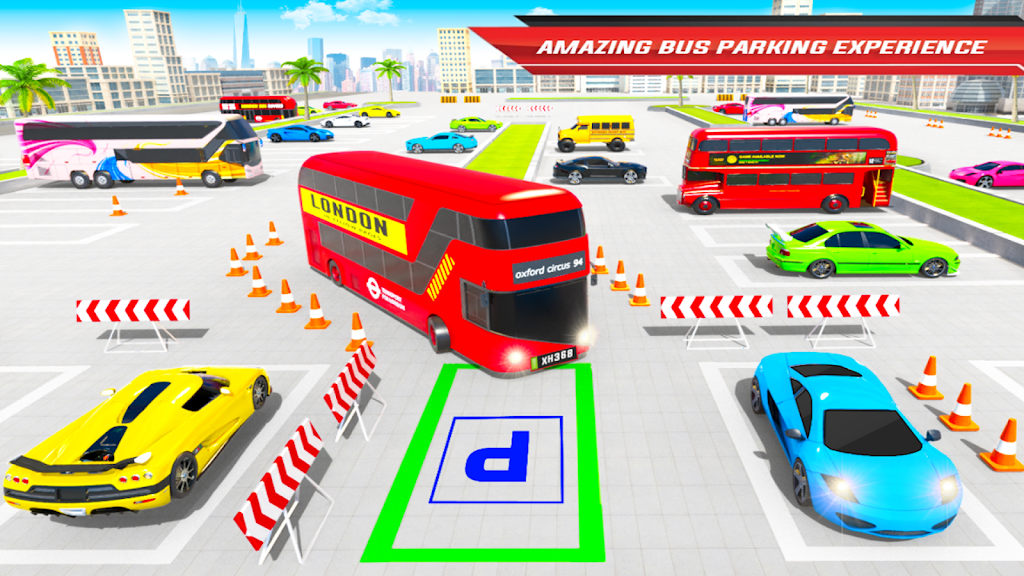 City Coach Bus Driving Sim 3D screenshot 3