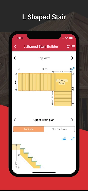 RedX Stairs - 3D Calculator screenshot 3