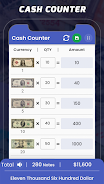 Cash counter - Counting money screenshot 7