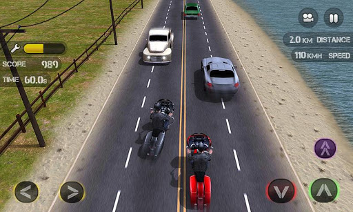 Race the Traffic Moto screenshot 2