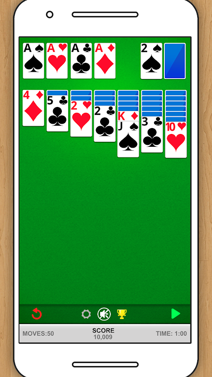 SOLITAIRE CLASSIC CARD GAME screenshot 1