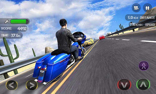 Race the Traffic Moto screenshot 1