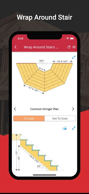 RedX Stairs - 3D Calculator screenshot 4