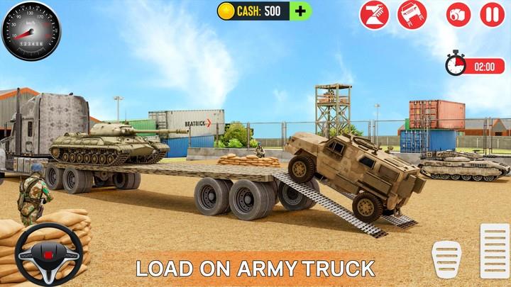 Army Car Games Truck Driving screenshot 3