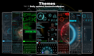 Futuristic Launcher screenshot 2