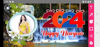 Happy Newyear Photo Editor screenshot 2