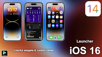 iPhone 14 Launcher iOS 16 2023 screenshot 3