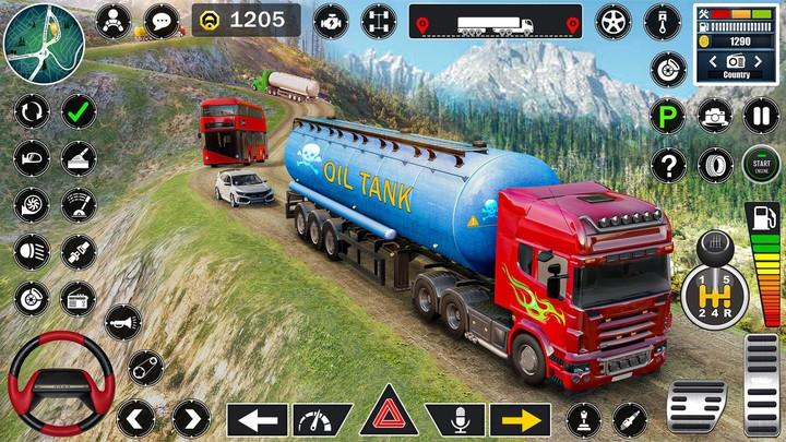 Oil Tanker Transporter Truck screenshot 4