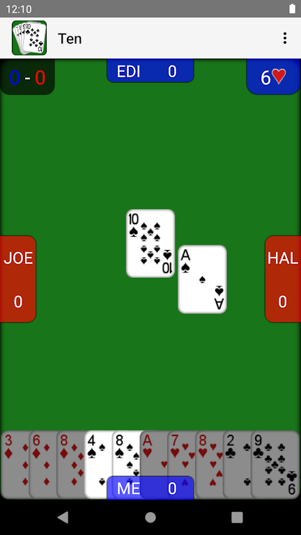Ten (Card Game) screenshot 2