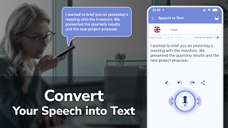 Speech To Text Converter screenshot 1