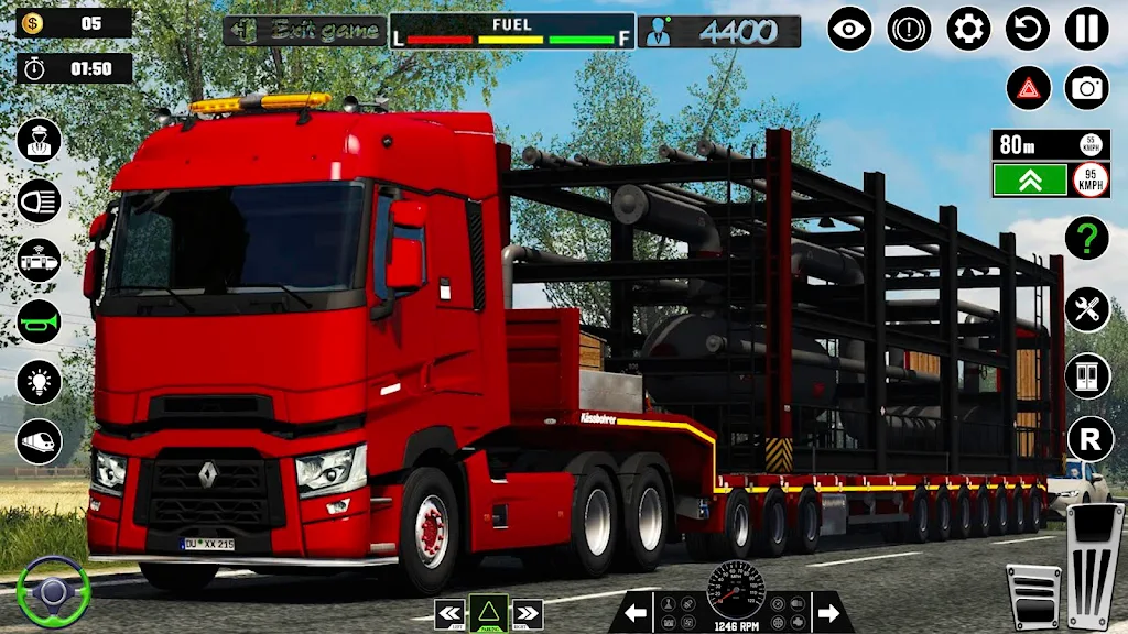 US Car Transport Simulator 3D screenshot 2