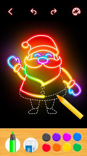 Draw Glow Christmas 2023 screenshot 2