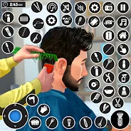 Hair Tattoo: Barber Salon Game screenshot 2