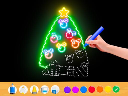 Draw Glow Christmas 2023 screenshot 14