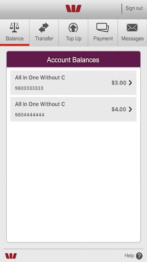 Westpac Fiji Mobile Banking screenshot 2