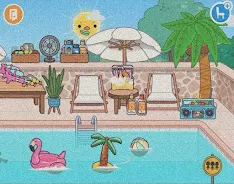 Toca Boca Pool Ideas screenshot 2