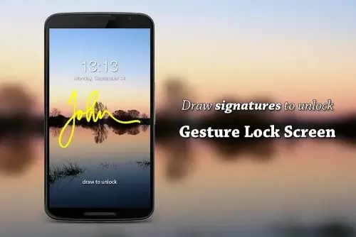 Gesture Lock Screen screenshot 3