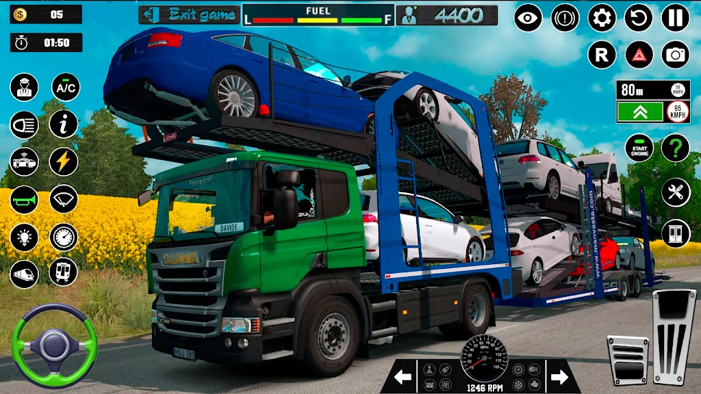 US Car Transport Simulator 3D screenshot 1