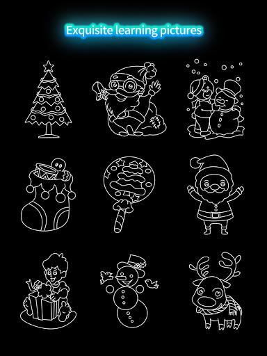 Draw Glow Christmas 2023 screenshot 8