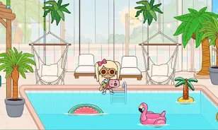 Toca Boca Pool Ideas screenshot 5